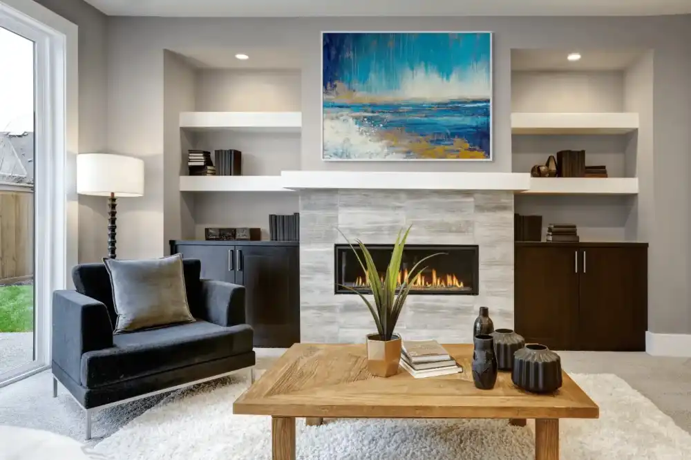 MODRÁ HLUBINA - ABSTRAKTNÍ OBRAZ (GAA 146) 5 Obraz moře v abstraktním pojetí zobrazuje dynamiku oceánu v intenzivních modrých tónech.