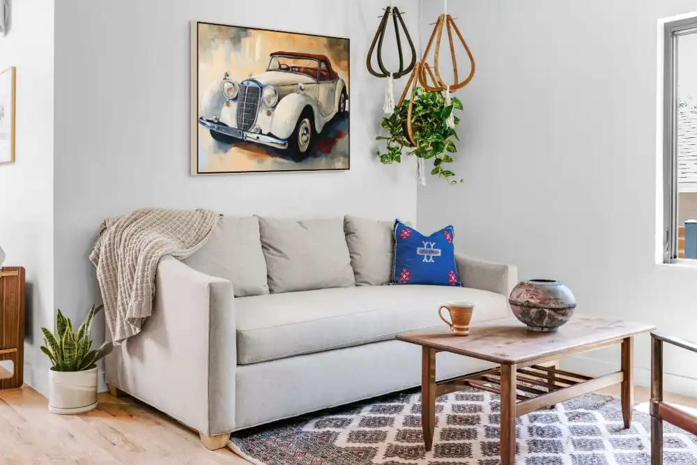 BÍLÝ KABRIOLET - REALISTICKÝ OBRAZ (FRA 620) 7 Obraz auta Mercedes v bílé barvě