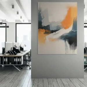 artonline – Geschenk zur Hausweihe in Form eines abstrakten Gemäldes mit moderner Farbkomposition