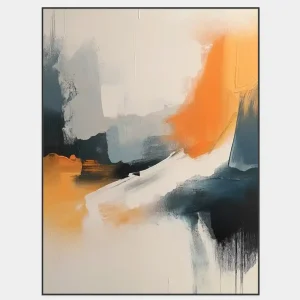artonline – Geschenk zur Hausweihe in Form eines abstrakten Gemäldes mit moderner Farbkomposition