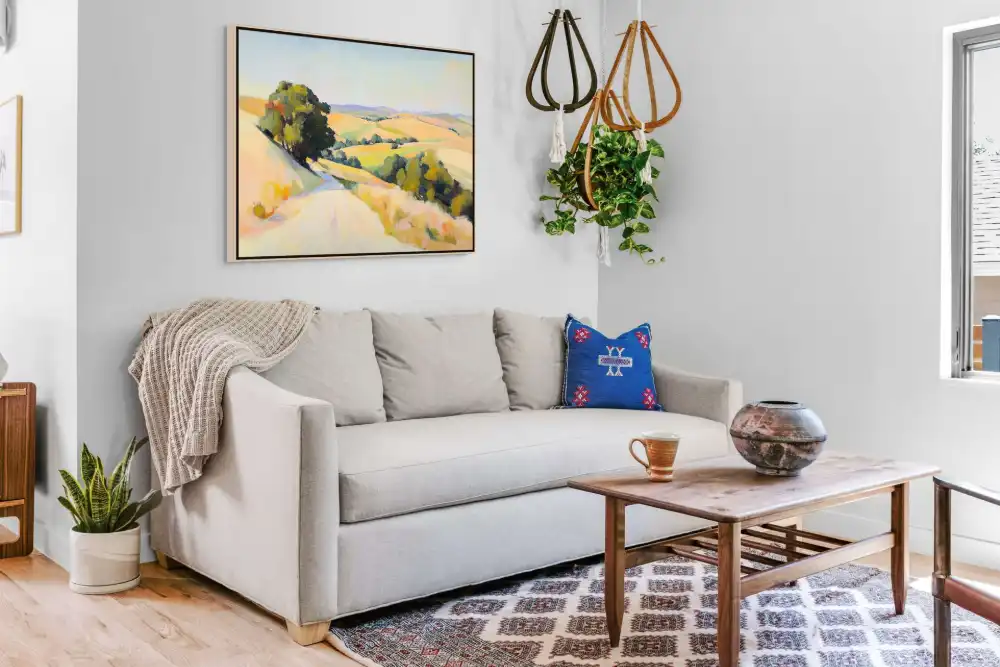 LANDSCAPE OF PEACE - IMPRESSIONISTIC PAINTING (AIA 315) 5 A landscape image with a path between summer fields and trees