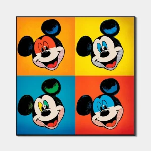 artonline - paintings for children's room in pop-art style with a colorful cartoon character motif