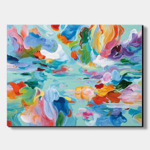 artonline – Barevná ozvěna, Originální obrazy na stěnu