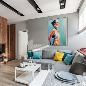 Ručně malované sportovní obrazy s názvem Soustředění