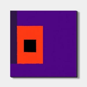 Purpurové pole – moderní obrazy na zeď v purpurové barvě