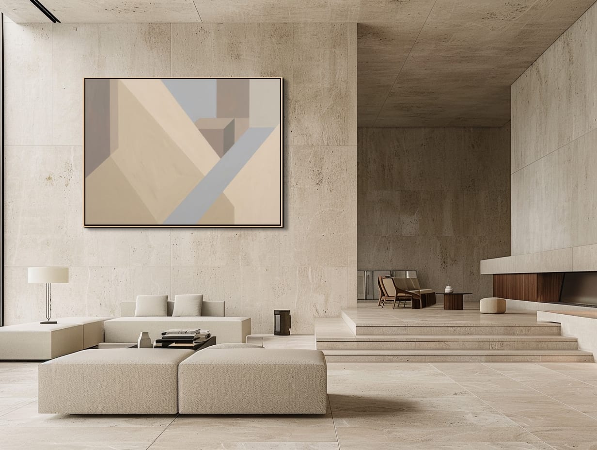 VNITŘNÍ ARCHITEKTURA - AG 01 5 Architektonická geometrická malba Vnitřní architektura – AG 01