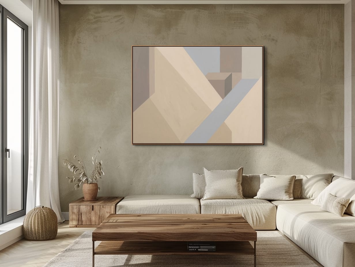 VNITŘNÍ ARCHITEKTURA - AG 01 3 Architektonická geometrická malba Vnitřní architektura – AG 01