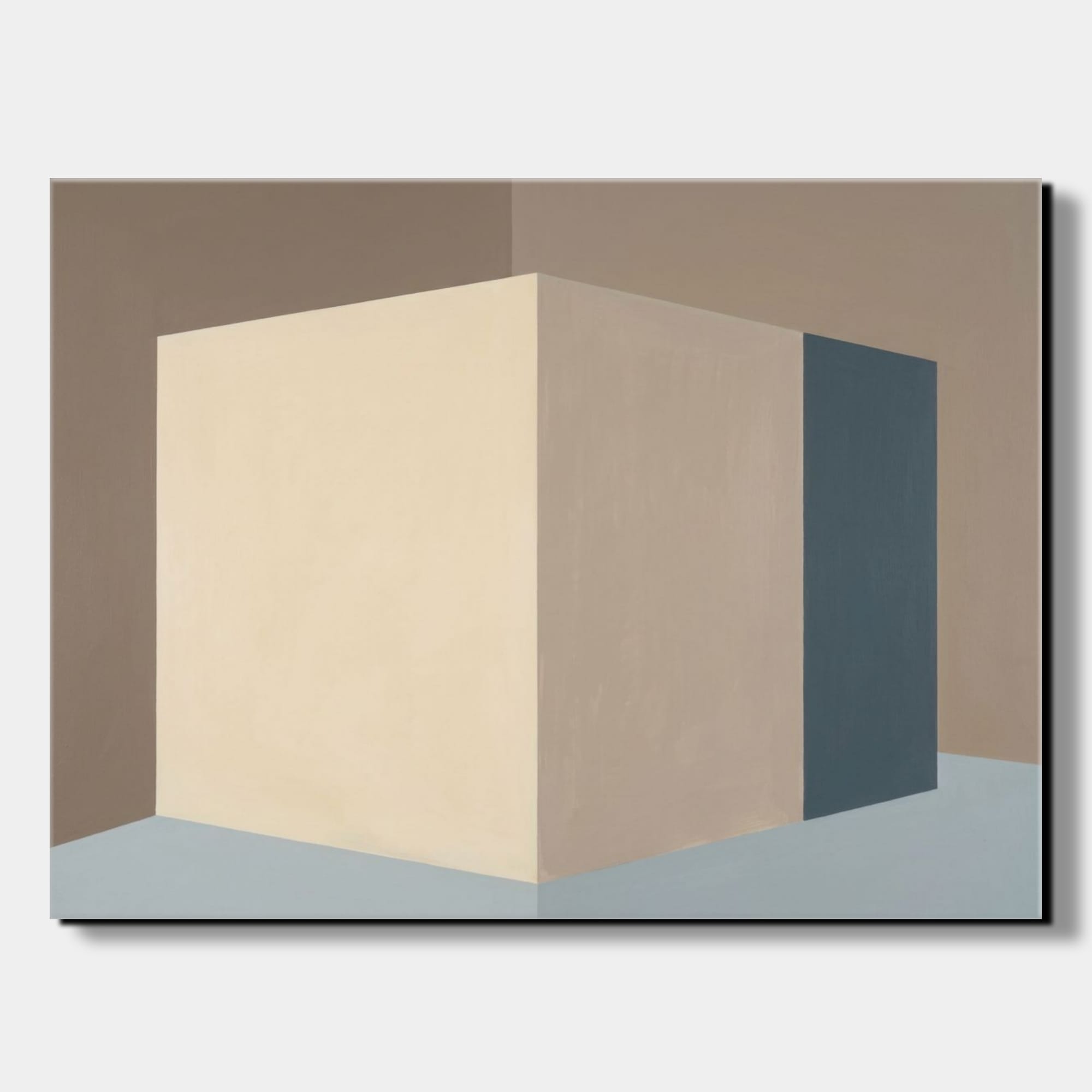 GEOMETRICKÝ BLOK - PS 01 1 Minimalistický obraz limitovaná edice Geometrický blok – PS 01