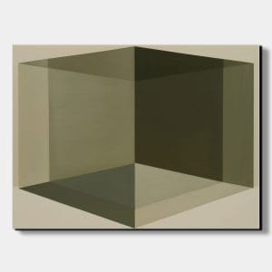 Prostorový minimalistický obraz Roviny stěn – AG 08