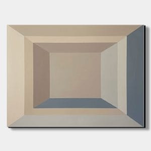 Minimalistický prostorový obraz Ticho prostoru – PS 08